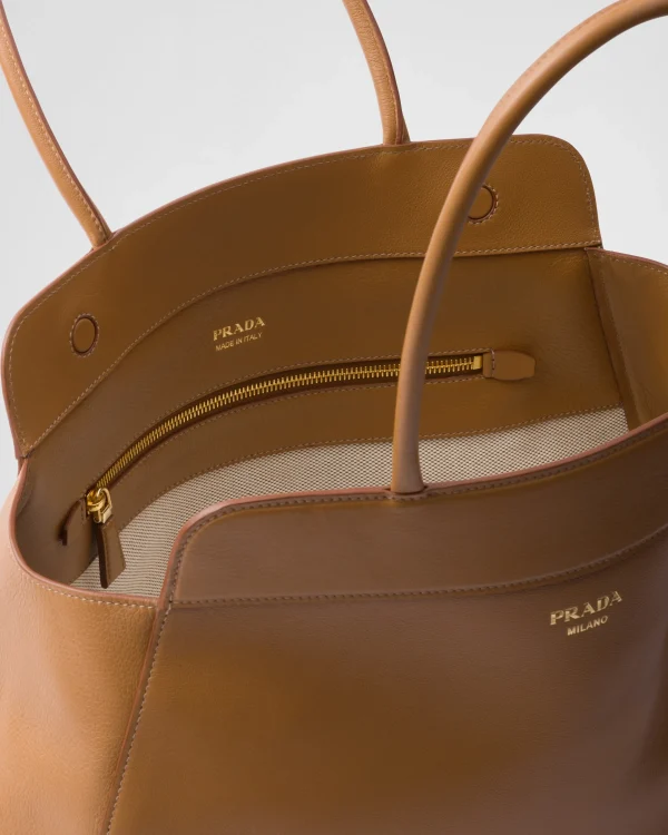 Briefcases | Briefcases*Prada Large leather tote bag Caramel