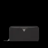 Large Wallets*Prada Large leather wallet Black