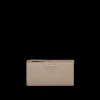 Large Wallets*Prada Large leather wallet Claygrey