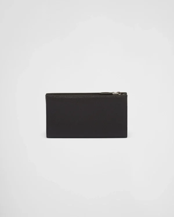 Large Wallets*Prada Large leather wallet Black