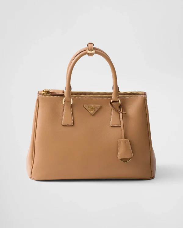 Top Handles | Top Handles*Prada Large Galleria leather bag Natural