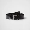 Belts*Prada Leather belt Black