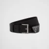 Belts*Prada Leather belt Black