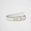 Belts*Prada Leather belt White