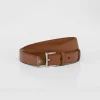 Belts*Prada Leather belt Cognac