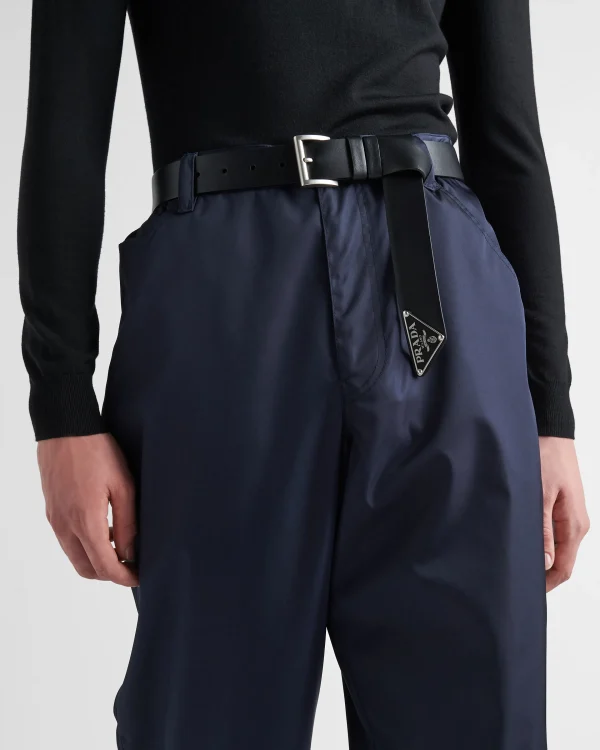 Belts*Prada Leather belt Black