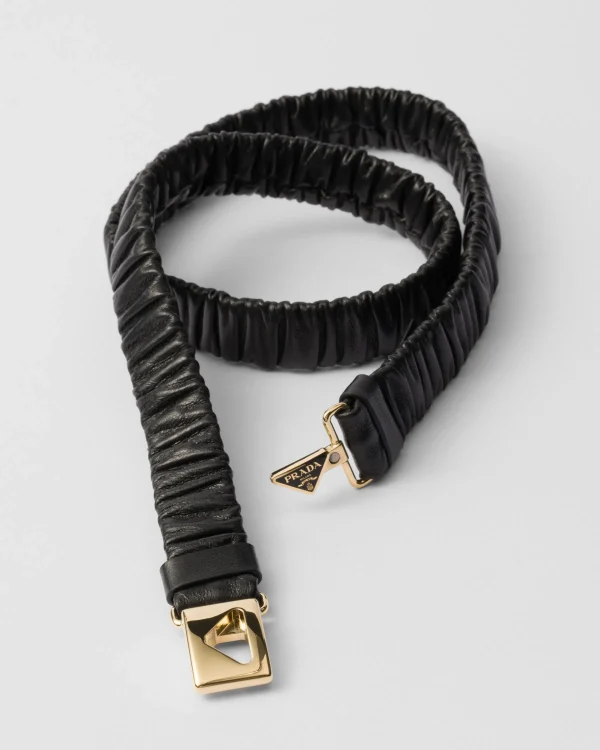 Belts*Prada Leather belt Black