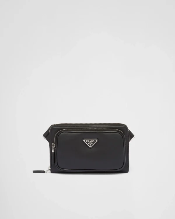 Backpacks And Belt Bags | Messenger Bags*Prada Leather belt bag Black