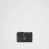 Card Holders*Prada Leather card holder Black