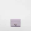 Card Holders*Prada Leather card holder Wisteria