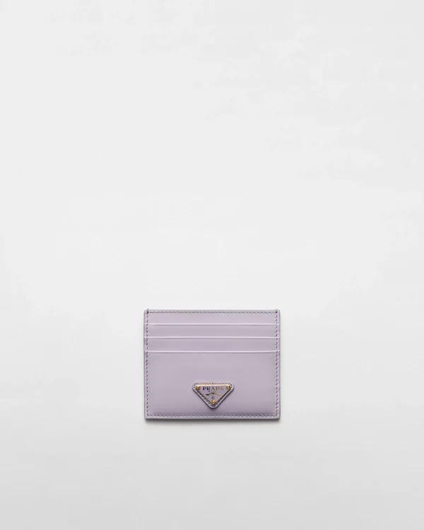 Card Holders*Prada Leather card holder Wisteria