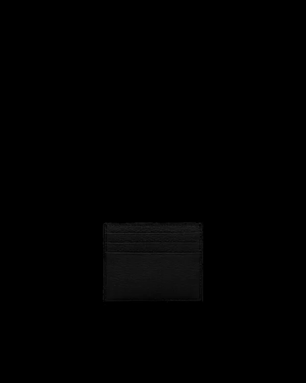 Card Holders*Prada Leather card holder Black