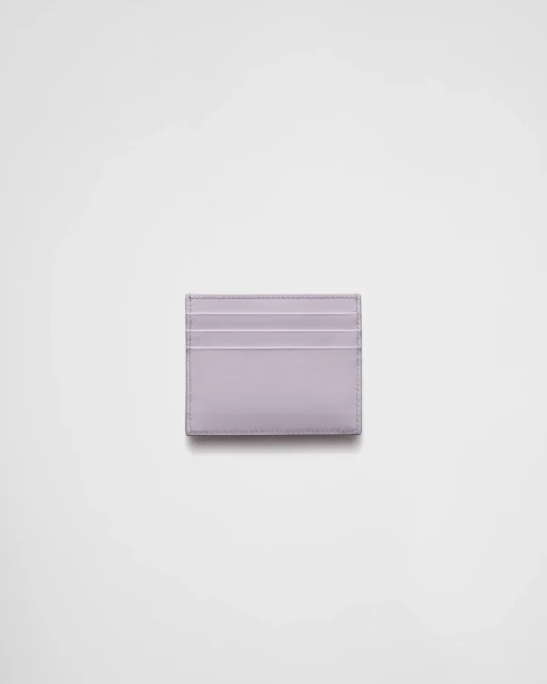 Card Holders*Prada Leather card holder Wisteria