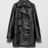 Leather Clothing*Prada Leather coat Black