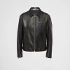 Leather Clothing*Prada Leather jacket Black