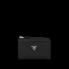 Bag Charms And Keychains | High-tech Accessories*Prada Leather key case Black