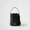 Mini Bags | Mini Bags*Prada Leather mini bag Black