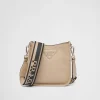 Mini Bags | Mini Bags*Prada Leather mini shoulder bag Sand