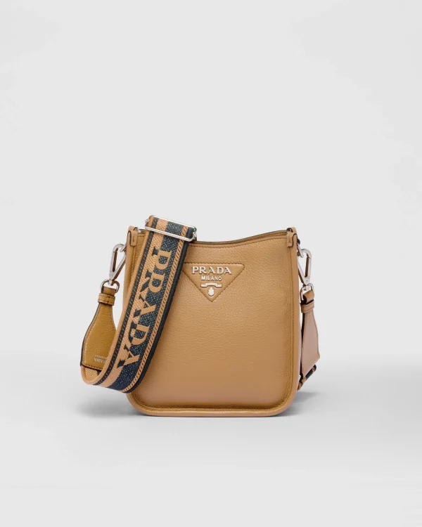 Shoulder Bags | Shoulder Bags*Prada Leather mini shoulder bag Caramel