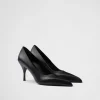 Pumps And Ballerinas*Prada Leather pumps Black