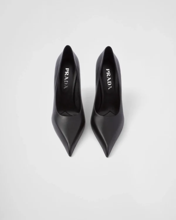 Pumps And Ballerinas*Prada Leather pumps Black