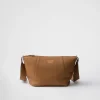 Messenger Bags*Prada Leather shoulder bag Caramel