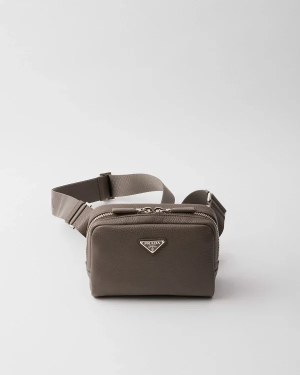 Backpacks And Belt Bags | Messenger Bags*Prada Leather shoulder bag Bamboogray