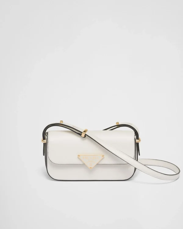 Mini Bags | Mini Bags*Prada Leather shoulder bag White