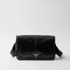 Messenger Bags*Prada Leather shoulder bag Black