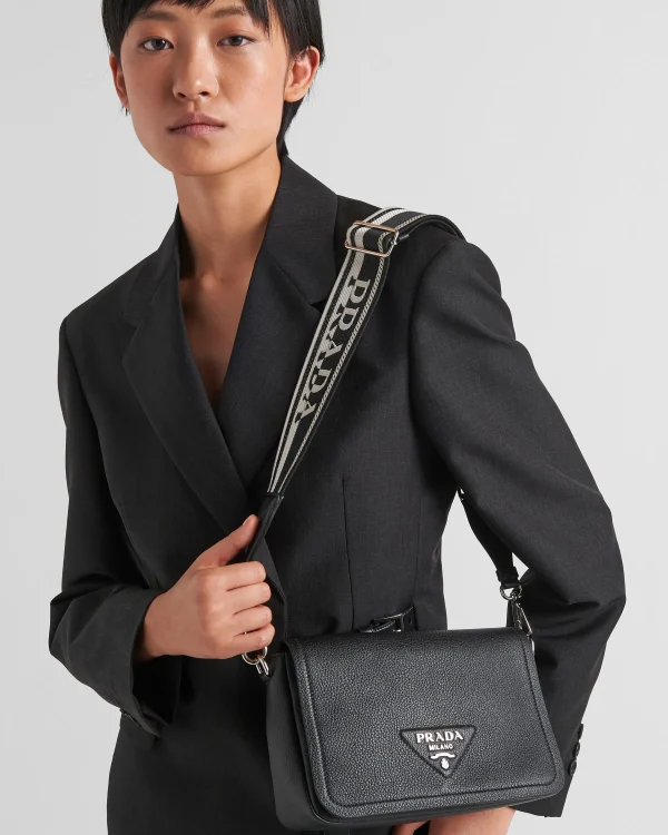 Shoulder Bags | Shoulder Bags*Prada Leather shoulder bag Black