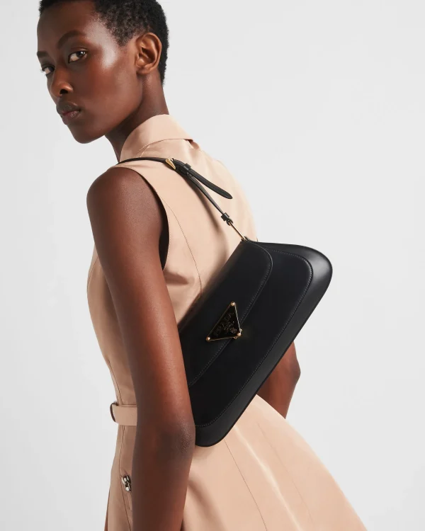 Shoulder Bags | Shoulder Bags*Prada Leather shoulder bag Black