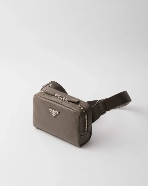 Backpacks And Belt Bags | Messenger Bags*Prada Leather shoulder bag Bamboogray