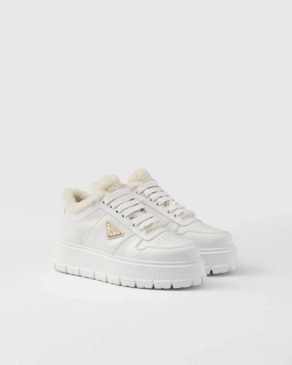 Sneakers*Prada Leather sneakers White