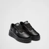 Sneakers*Prada Leather sneakers Black