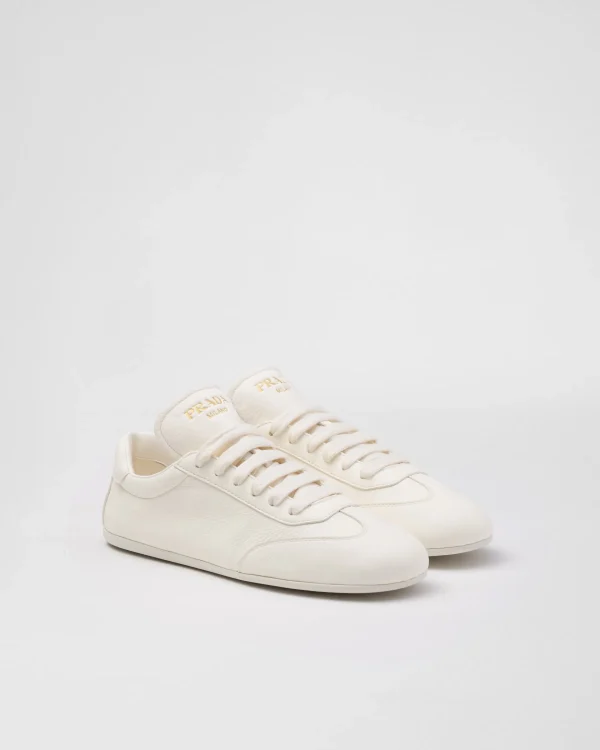 Sneakers*Prada Leather sneakers Ivory