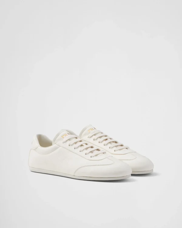 Sneakers*Prada Leather sneakers Ivory