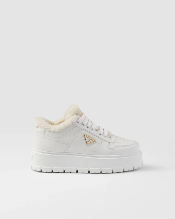 Sneakers*Prada Leather sneakers White