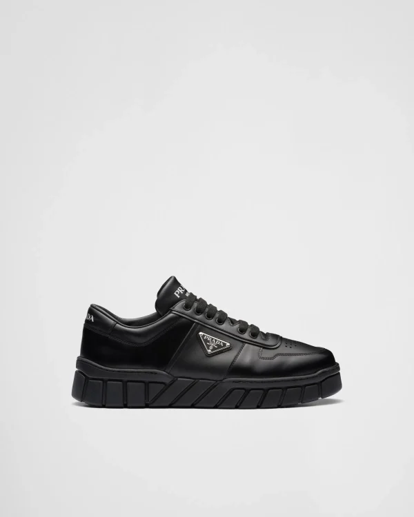 Sneakers*Prada Leather sneakers Black