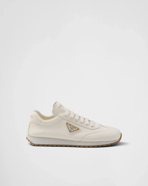 Sneakers*Prada Leather sneakers Ivory