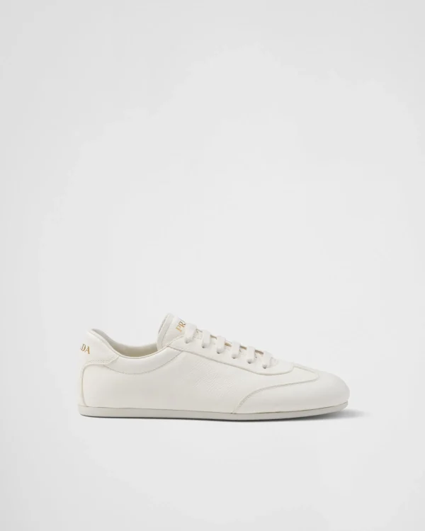 Sneakers*Prada Leather sneakers Ivory