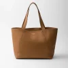 Briefcases*Prada Leather tote bag Caramel