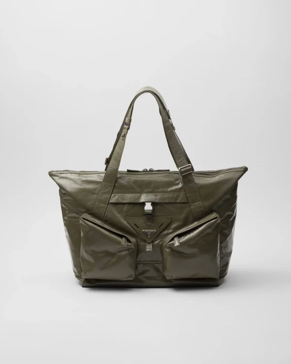 Travel Bags | Totes*Prada Leather travel bag Lodengreen