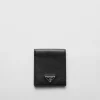 Small Wallets*Prada Leather wallet Black