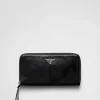 Large Wallets*Prada Leather wallet Black