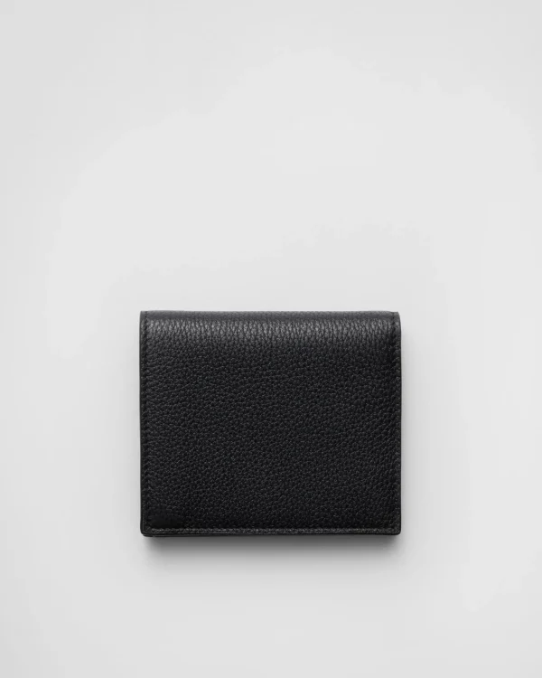 Small Wallets*Prada Leather wallet Black