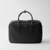 Briefcases*Prada Leather work bag Black