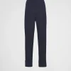 Trousers And Shorts*Prada Light mohair pants Navy