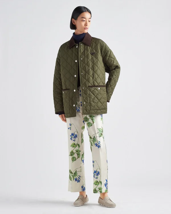 Outerwear*Prada Light Re-Nylon jacket Militarygreen