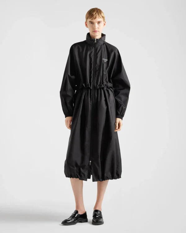 Jackets And Coats*Prada Light Re-Nylon raincoat Black