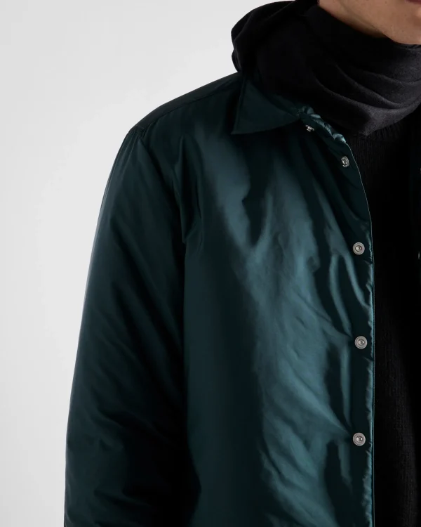 Shirts | Outerwear*Prada Light Re-Nylon shirt Bottlegreen